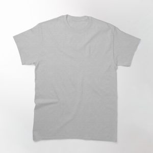 Plain T Shirt Heather Grey