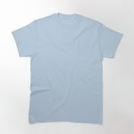 Plain T Shirt Light Blue