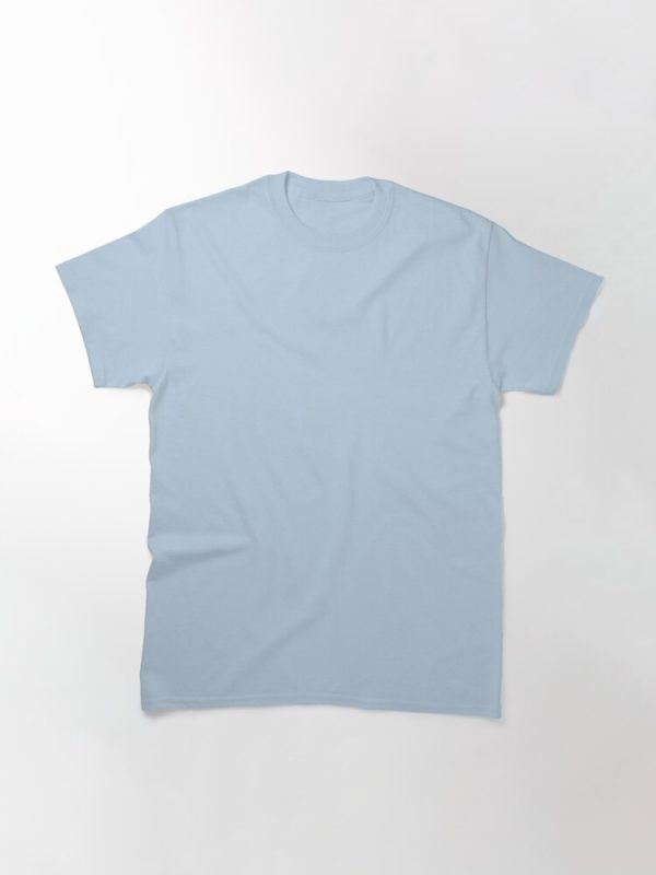 Plain T Shirt Light Blue